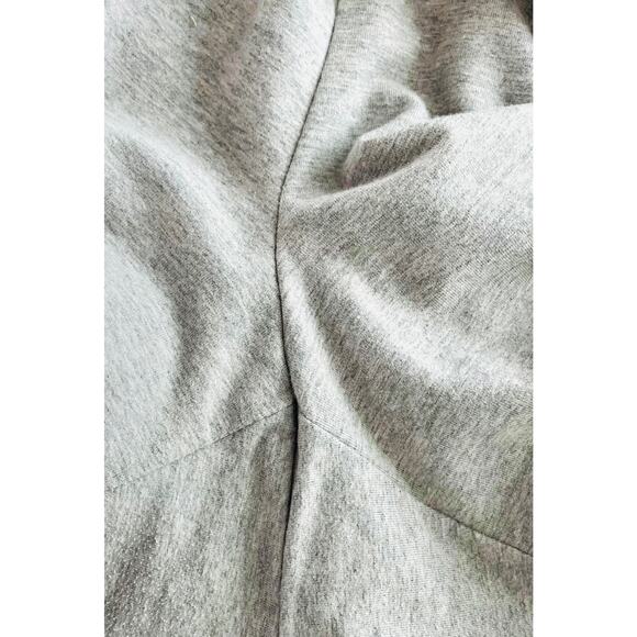 ALFRED DUNNER ACTIVEWEAR PANTS, WOMENS, 12P, HEATHER GREY W/ WHITE LACE TRIM - Picture 7 of 8